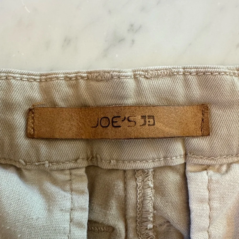 Joe's Jeans Men's Brixton Trouser Beige Khaki Shorts Size 32